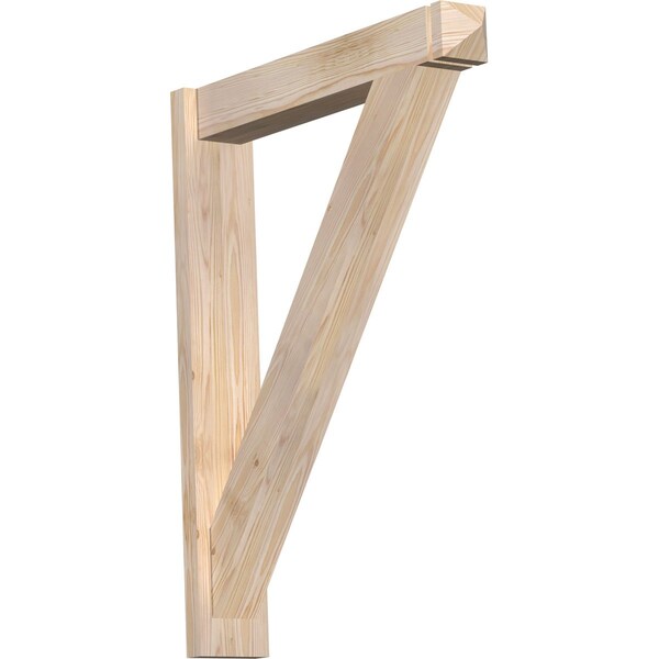 Ekena Millwork Traditional Arts & Crafts Smooth Outlooker, Douglas Fir, 5 1/2"W x 30"D x 38"H OUT06X30X38TRA03SDF - main